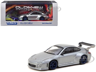 OLD & NEW 997 GRAY METALLIC 1/64 DIECAST MODEL BY TARMAC WORKS T64R-TL053-GRY