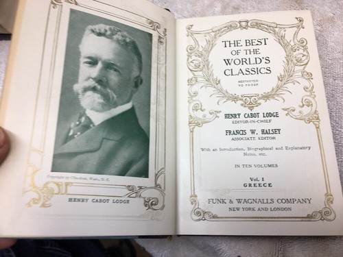 THE BEST OF THE WORLD'S CLASSICS, 10 Volumes, 1909 - Picture 8 of 12