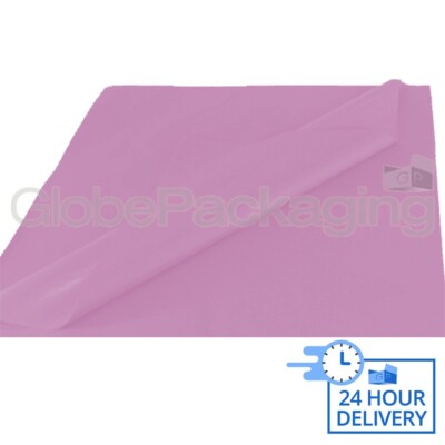 500 BLATT LILA FARBIGES SÄUREFREIES TÜCHERPAPIER 500 mm x 750 mm *TOP QUALITÄT*