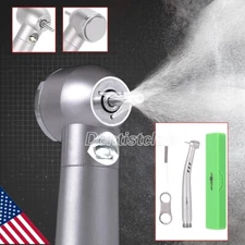 Dental LED Fiber Optic E-Generator High Speed Handpiece 3 Way Spray Push 2 Holes