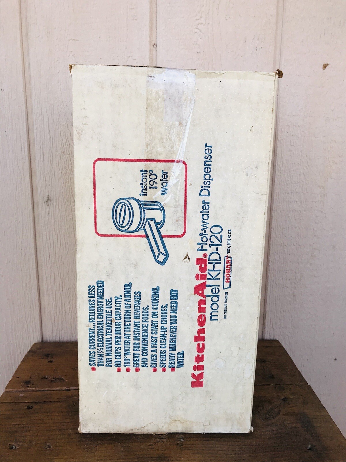 VTG KitchenAid Instant Hot Water Dispenser Easy Mount Model KHD 120 NEW