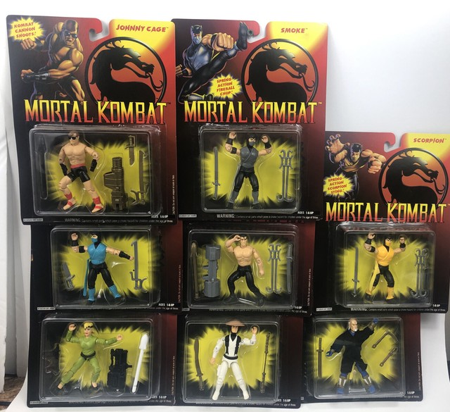mortal kombat action figures 1994