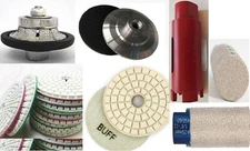 3/16" Demi Bullnose 1 3/8" Finger Milling Bit core bit stone granite polish pad