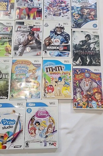 Lot of 17 Nintendo Wii Games-Just Dance-Call Of Duty-Lego Rock Band-Sing It - Picture 5 of 15