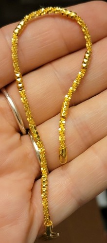 Bronze Milor Goldtone Unique Chain Bracelet - Picture 5 of 8
