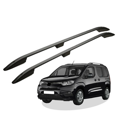 Dachreling passend für Toyota Proace City kurz Baujahr ab 2018 schwarz