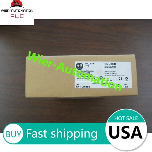New Factory Sealed AB 1761-L16BBB MicroLogix1000 16 Point Controller US Free Tax