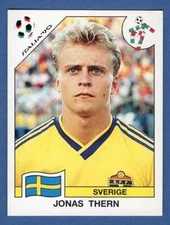 FIGURINE FOOTBALLERS PANINI ITALY 90 - RECOVERY - N.239 THERN - SVERIGE