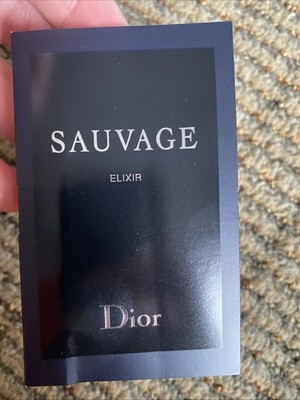 Dior Sauvage Elixir Concentrated  Men's Spray VIALS/Sample 1 ml-0.3oz NEW