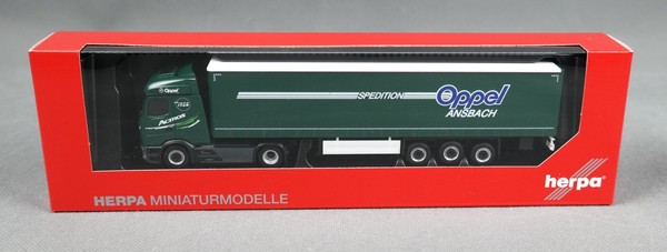 "Herpa 319072 H0,1:87 Mb Actros Procabin Streamspace Gaplsz \"Oppel Ansbach\" Neu!"-image