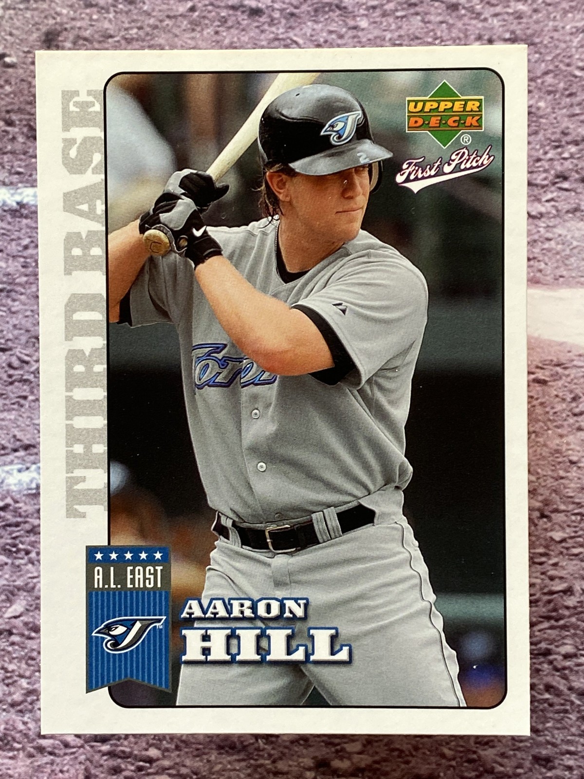 2006 Upper Deck First Pitch Aaron Hill #200 Toronto Blue Jays