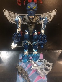 LEGO Bionicle Toa Inika Set Incomplete Figure Lot 8727 8728 8729 8730 8731 8732