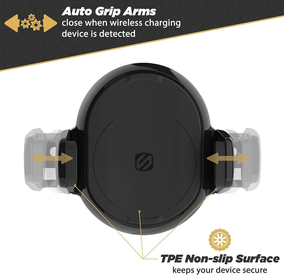 Scosche MGQWD-XTET Qi-Certified MagicGrip Suction Cup Wireless Charging Mount - Image 3 of 4