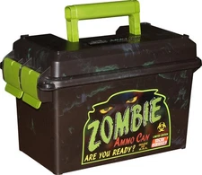 Portable 50 Caliber Zombie Tool Box Waterproof Ammo Can Heavy Duty Military S...