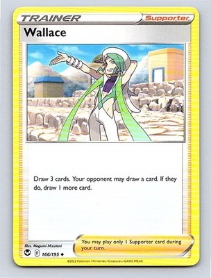 Wallace 166/195 SWSH12: Silver Tempest Uncommon NM