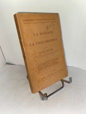 Dr. Grasset Wissenschaft und Philosophie 1918