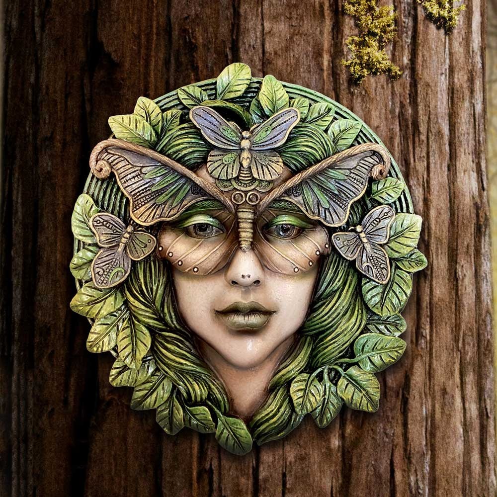 Original Nemesis Now Fern Tree Spirit Wall Plaque 20cm Gift Home Decor Resin