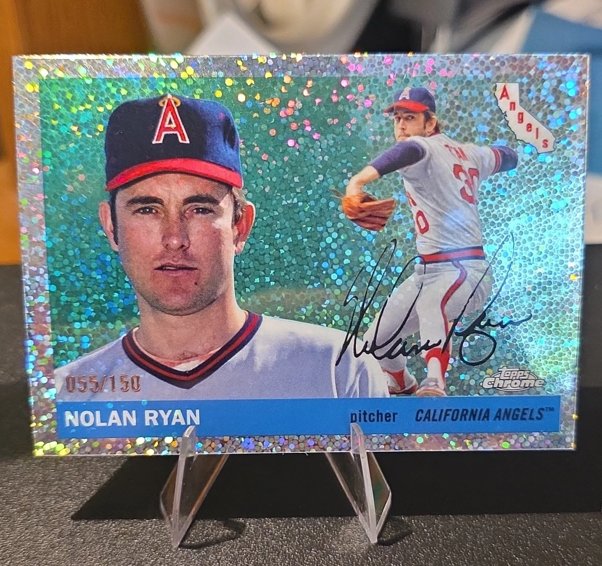 Nolan Ryan Baseball Serial Numbered Sports Trading Cards