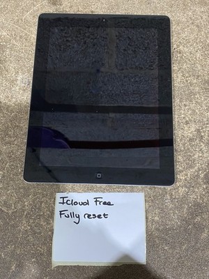 Apple iPad 3. Gen A1416 Tablet 16GB Wi-Fi Schwarz Silber MC705B/A