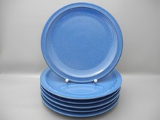 Friesland 6 Speiseteller CERACRON Ammerland blau Essteller D= 24 cm