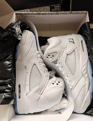 Nike Air Jordan 5 Retro White Metallic 2026 Men's HQ7978-1& kids
