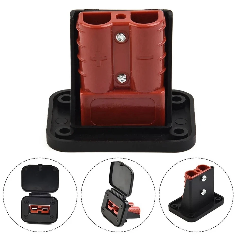 2Pc 50A for Plug Connector Flush Mount Bracket Panel Cover for Caravan1278 - Image 4 of 4