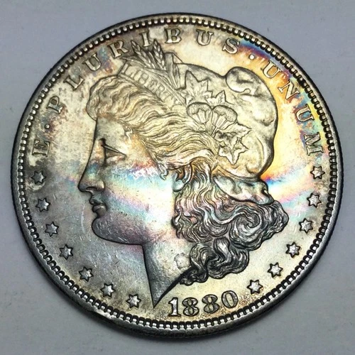 1880 S Proof-Like Morgan Silver Dollar - Duty Free - See Description