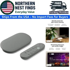 4K HDR TV Streamer with Voice Control - 32GB Storage & Smart Home Integration