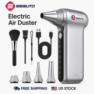 2026 Seauto TF-01 Electric Air Duster-180000RPM Super Power Cordless Air Duster