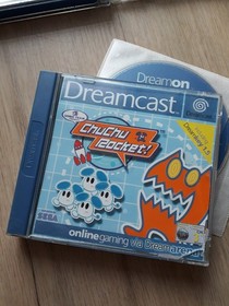 dreamcast bundle games Pal Headhunter ChuChu Rocket + fan cover pal