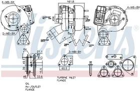 Turbolader für VW Touareg 7P5 3.0 V6 TDI Audi A6 Avant 4G5 C7 4GH 4GJ