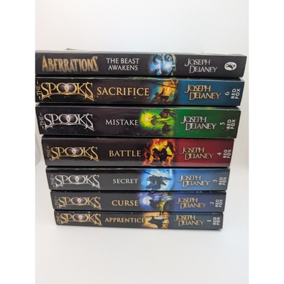 The Spook's book Series- Joseph Delaney 1-6 + Extra Wardstone Chronicles