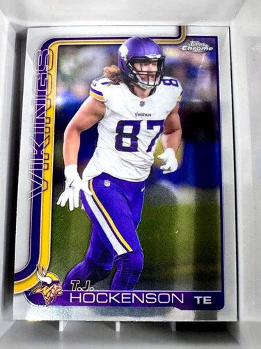 T.J. Hockenson - 2025 Topps Chrome Football #200 [CLEAN]