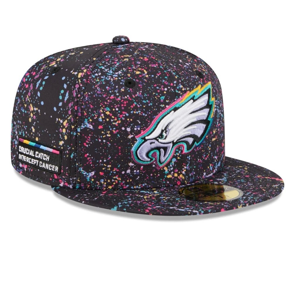 New Era Philadelphia Eagles 2025 NFL Crucial Catch 59FIFTY Fitted
