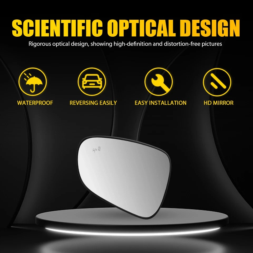 1-5x Espejo retrovisor lateral del conductor de vidrio para ES350 IS250 IS350 CT200h GS350 térmico NUEVO EE. UU. Foto 2 de 4