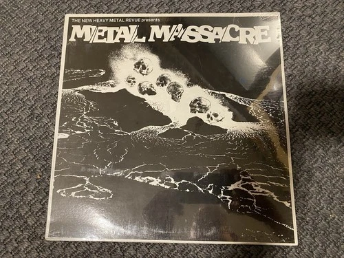 Metal Massacre 1984 Sealed 2nd Press Metal Massacre Vinyl LP Metallica Rare!!!!!