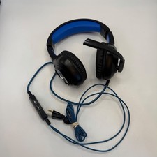 Wired Gaming Headset w/ Mic USB 3.5mm Over Ear PC PS4 PS5 Xbox Black Blue