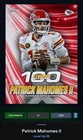 Topps NFL Collect Patrick Mahomes Level 100 Season 1 Standouts DIGITAL