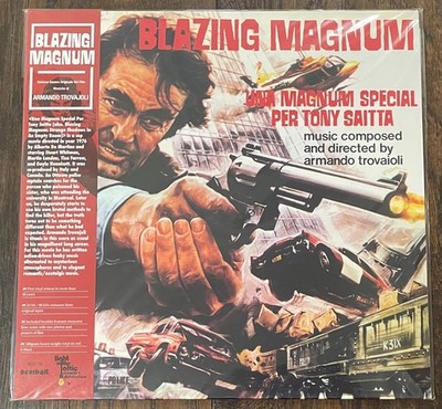Armando Trovaioli Blazing Magnum Soundtrack NEW 2017 Import Obi 180g Black Vinyl