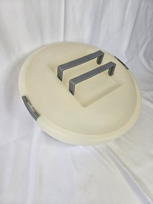 Iris Schwartz PIE CAKE CUPCAKE Round Carrier  Container VINTAGE  2-78-722