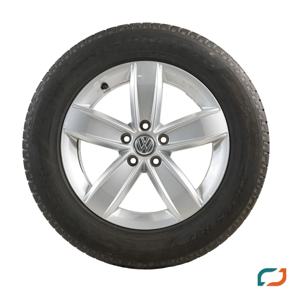 Original VW Tiguan AD1 Winterräder Winterreifen Corvara 17 Zoll 215/65 R17 99H - Bild 4 von 4
