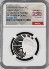 1776 - 2026 S NGC PF70 Ultra Cameo Enduring Liberty Silver 1/2 - NGC #'s Bellow
