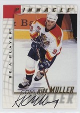 1997-98 Pinnacle Be A Player Auto Kirk Muller #121 Auto 1oo3