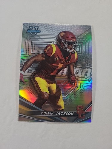 2022 Bowman Best University Refractor Domani Jackson USC #74 - Picture 1 of 2