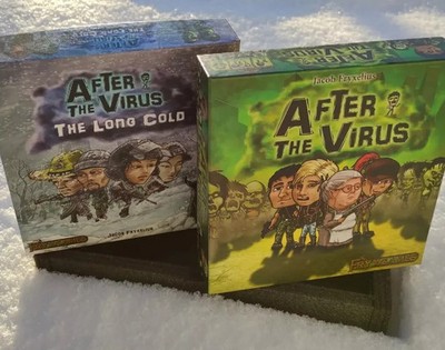Nach dem Virus Kooperatives Zombie Deckbuilder Brettspiel von Jacob Fryxelius