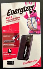 Energizer MAX Power Bank with LCD Display 5,000mAh UE5035C