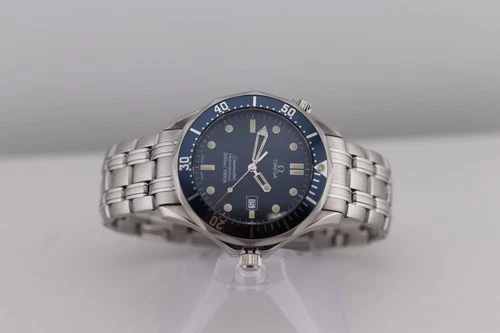 Omega Seamaster Pro SMP 300M 2541.80 Mid Size 41mm Blue Wave Bond 007 Quartz VTG