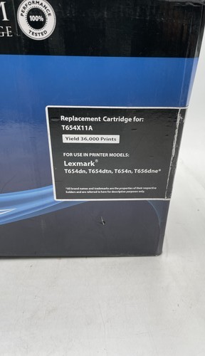 Premium Imaging T654X11A Toner Cartridge for Lexmark T654dn T654n T656dne HY - 第 2/5 張圖片