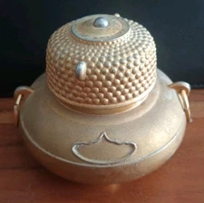 Vintage Metal Cigarette Lighter With Cover