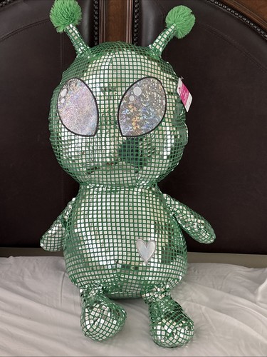 jumbo Peluche Alieno Discoteca Verde, 30', Natale, Pasqua, San Valentino, Compleanno... - Foto 2 di 3